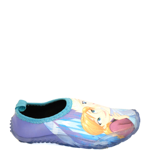 Aqualeta Disney Frozen Copo Lila Menta, perfil lateral con Ana | color:copo-lila-menta
