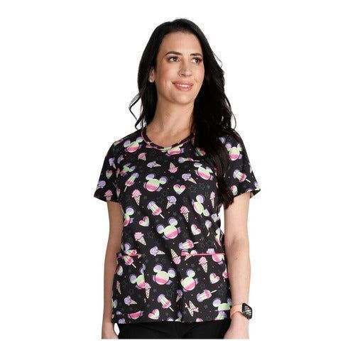 Disney Tf633 Filipina Quirúrgica Mujer Mickey Minnie Mouse - Garufa Jeans