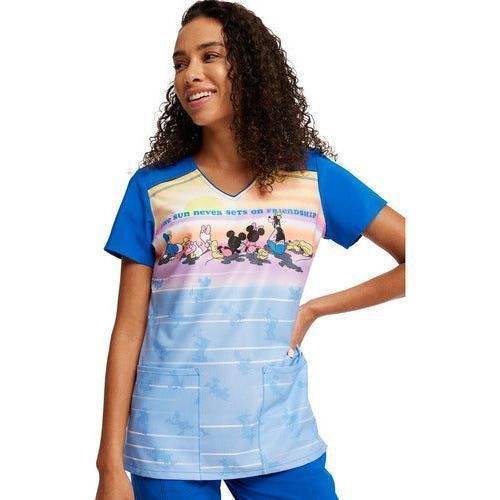 Disney Tf645 Filipina Mujer Mickey Minnie Amigos Talla Extra - Garufa Jeans