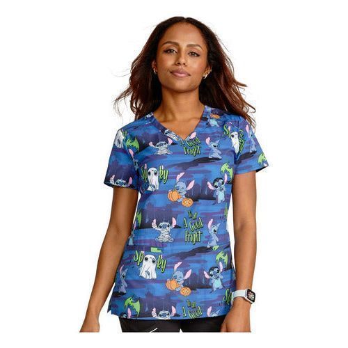 Disney Tf666 Filipina Quirúrgica Clínica Médica Mujer Stitch - Garufa Jeans