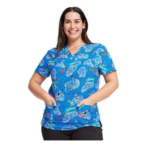 Disney Tf687 Filipina Quirúrgica Unisex Aladdín Genio - Garufa Jeans