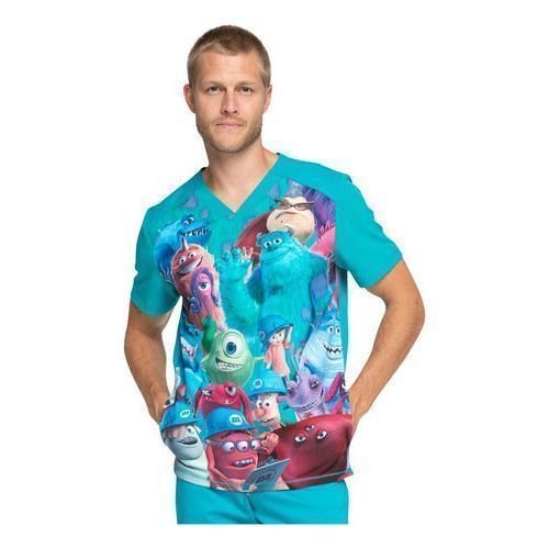 Disney Tf714 Filipina Quirúrgica Clínica Unisex Monsters - Garufa Jeans