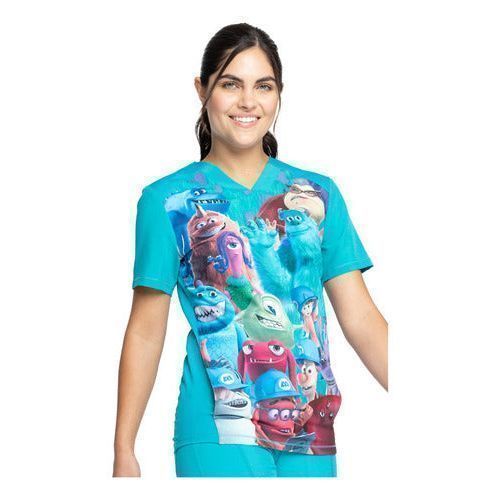 Disney Tf714 Filipina Quirúrgica Clínica Unisex Monsters - Garufa Jeans