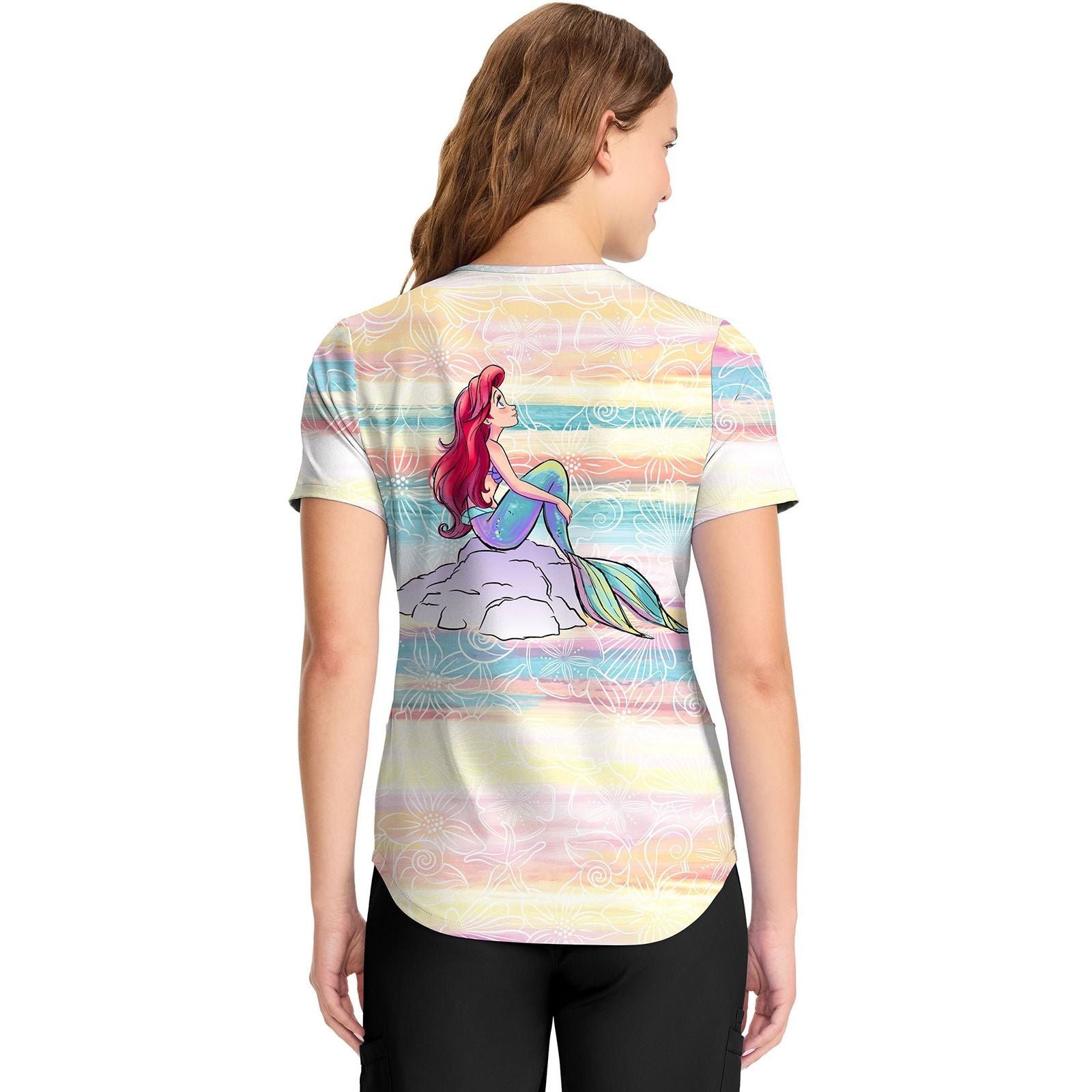 Disney Tf737 Filipina Quirúrgica Médica Ariel La Sirenita - Garufa Jeans