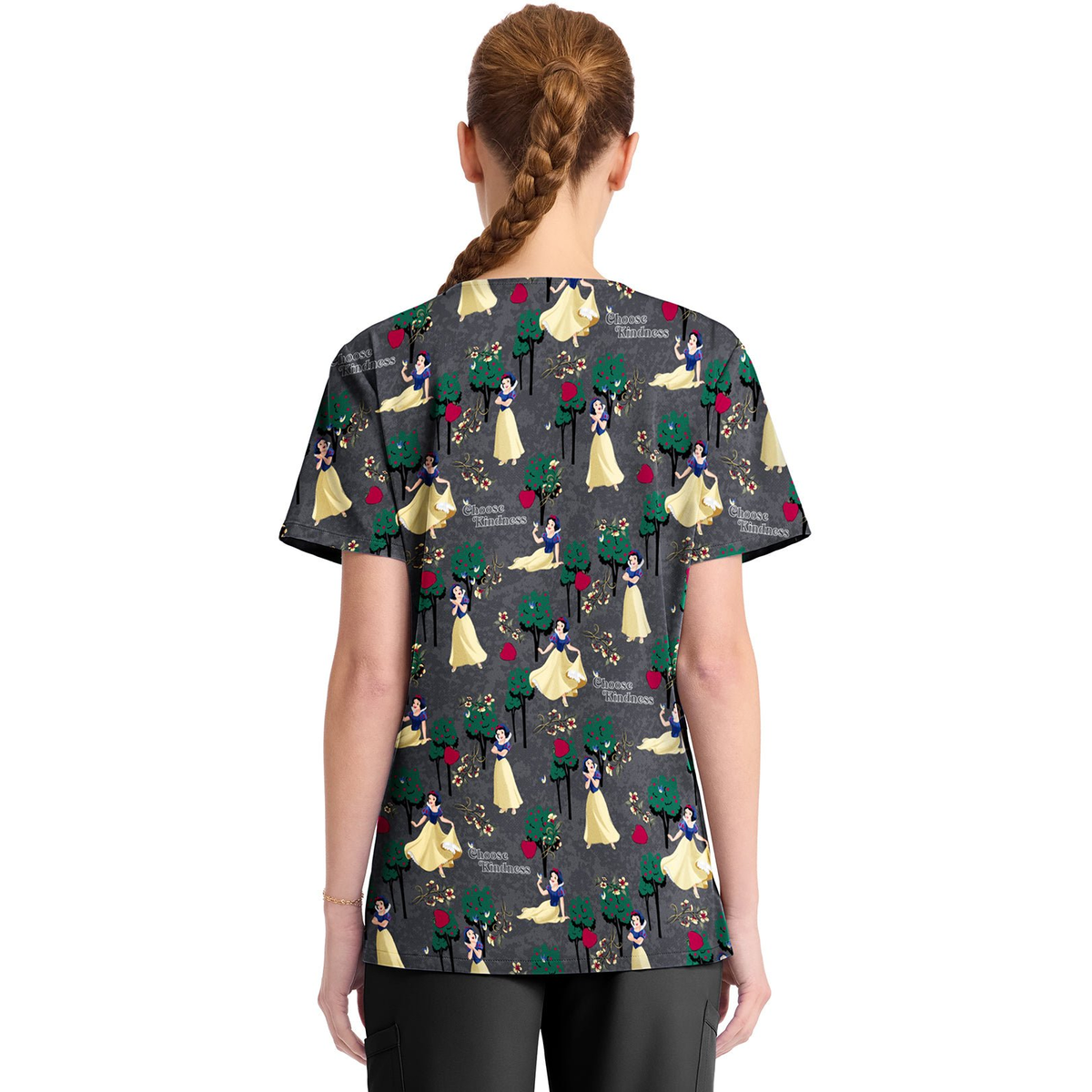 Filipina Disney TF794 para mujer, Blancanieves Sending Kindness, espalda | color:prgk-sending-kindness