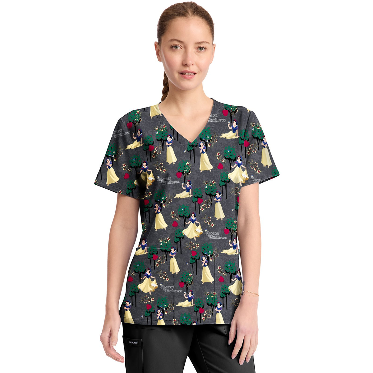 Filipina Disney TF794 para mujer, Blancanieves Sending Kindness, frontal | color:prgk-sending-kindness