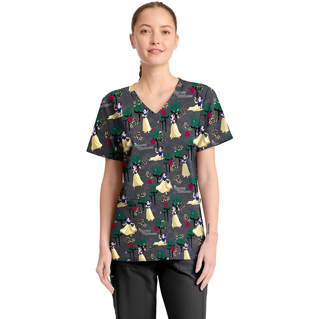 Filipina Disney TF794 para mujer, Blancanieves Sending Kindness, frontal reencuadrada