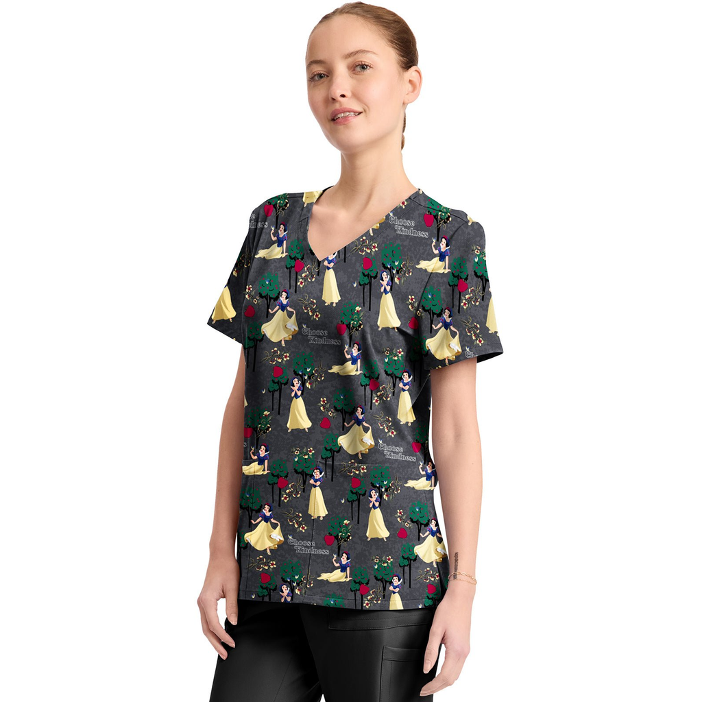 Filipina Disney TF794 para mujer, Blancanieves Sending Kindness, tres cuartos izquierdo