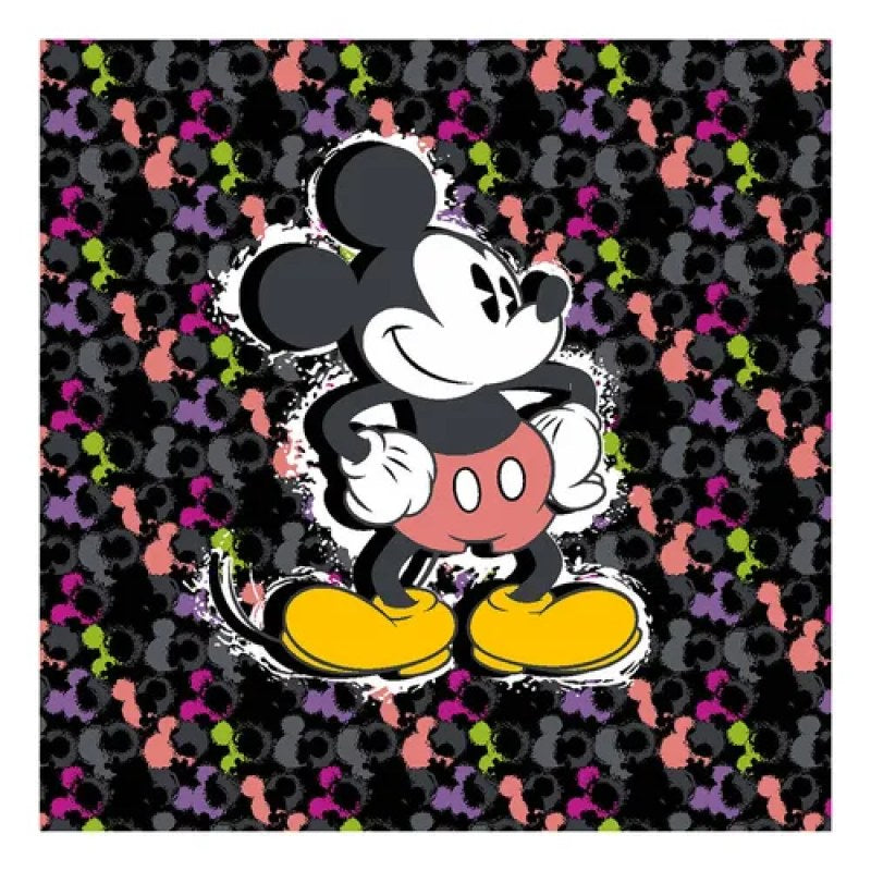 Filipina quirúrgica Disney TF626 Iconic Mickey para mujer, detalle del gráfico de Mickey Mouse