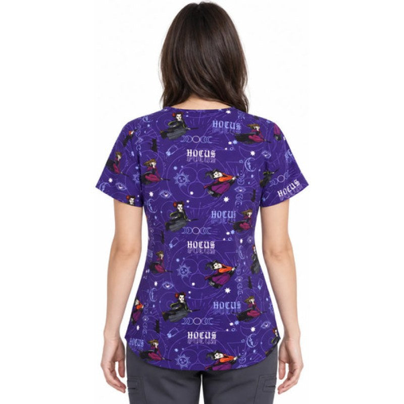 Filipina Disney TF737 Hocus Pocus HDOO Moon Phase, espalda con modelo | color:hdoo-moon-phase