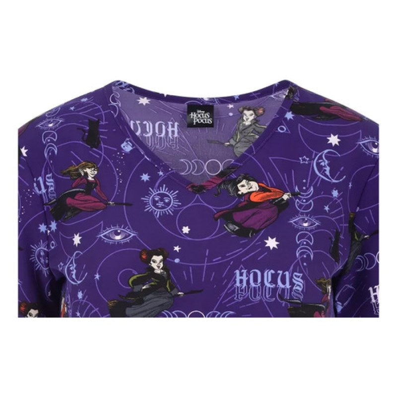 Filipina Disney TF737 Hocus Pocus HDOO Moon Phase, detalle del cuello | color:hdoo-moon-phase