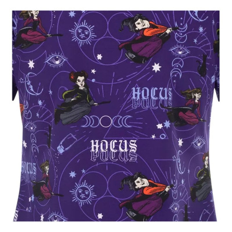 Filipina Disney TF737 Hocus Pocus HDOO Moon Phase, detalle del estampado posterior