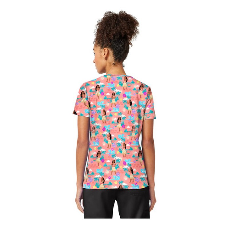 Filipina Quirúrgica Disney Tf796 Moana Mujer #mlpos_4 | Color: MHIS - The Sea Is Calling #color_mhis_-_the_sea_is_calling