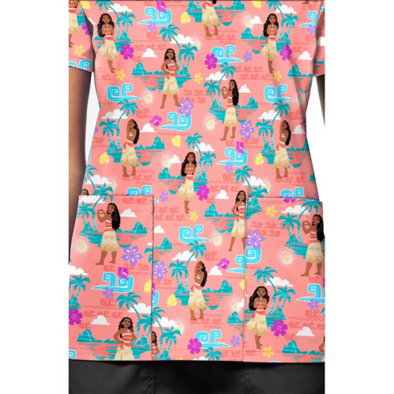 Filipina Quirúrgica Disney Tf796 Moana Mujer #mlpos_8 | Color: MHIS - The Sea Is Calling #color_mhis_-_the_sea_is_calling
