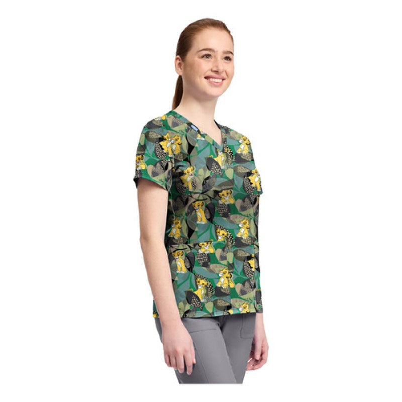Filipina Quirúrgica Disney Tf796 Rey León Mujer #mlpos_3 | Color: LKTR - Tropical Roar #color_lktr_-_tropical_roar