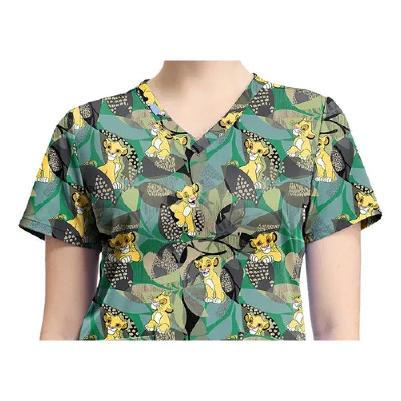 Filipina Quirúrgica Disney Tf796 Rey León Mujer #mlpos_5 | Color: LKTR - Tropical Roar #color_lktr_-_tropical_roar