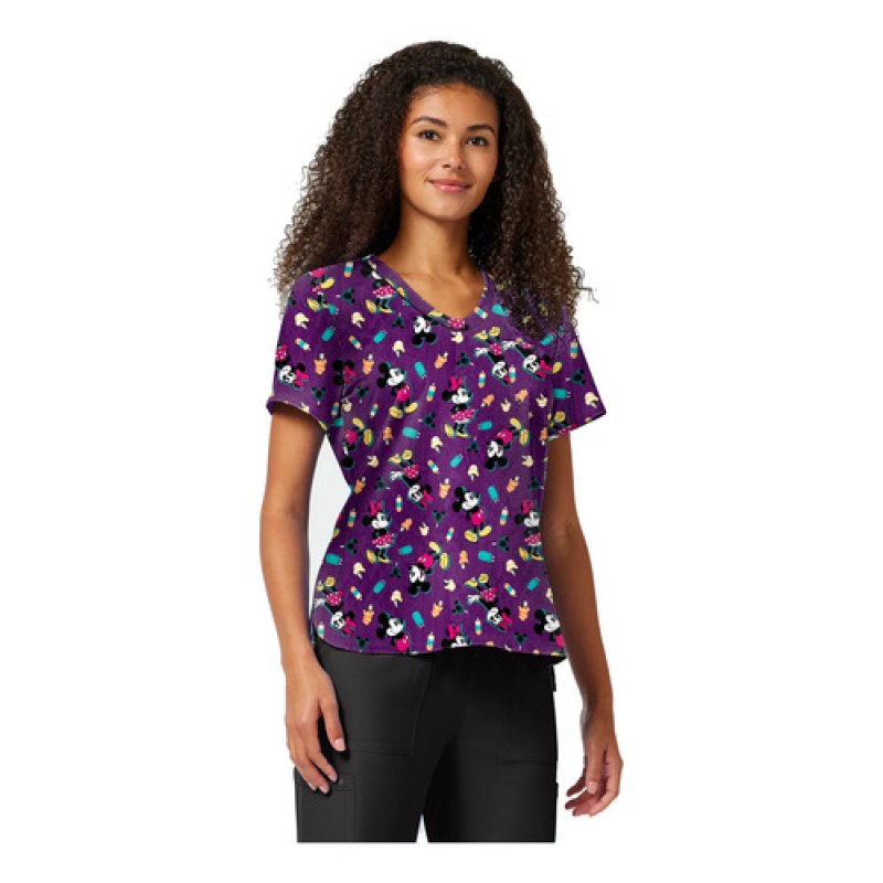 Filipina Quirúrgica Disney Tf797 Mickey Minnie Mouse Mujer #mlpos_3 | Color: MKEZ - Yummy Freeze #color_mkez_-_yummy_freeze