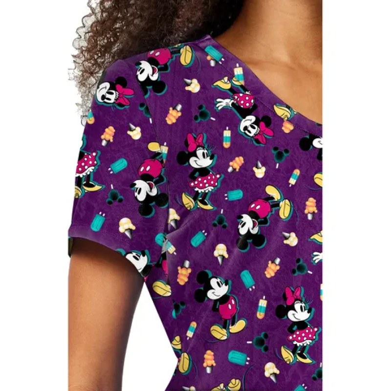Filipina Quirúrgica Disney Tf797 Mickey Minnie Mouse Mujer #mlpos_5 | Color: MKEZ - Yummy Freeze #color_mkez_-_yummy_freeze