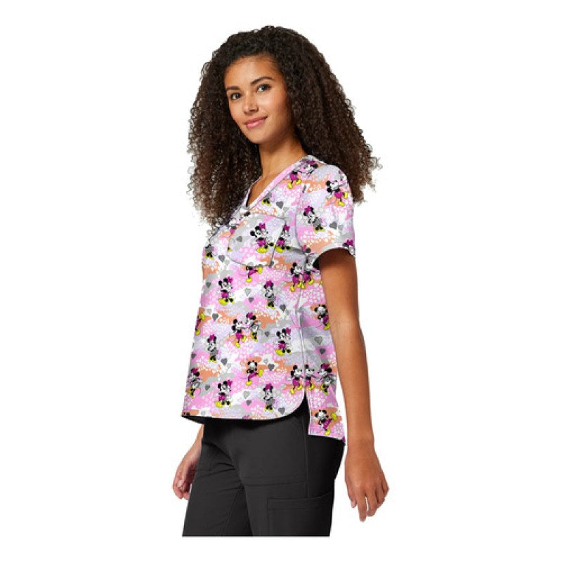 Filipina Quirúrgica Disney Tf797 Mickey Minnie Mouse Mujer #mlpos_10 | Color: MKXI - Friend Frolic #color_mkxi_-_friend_frolic