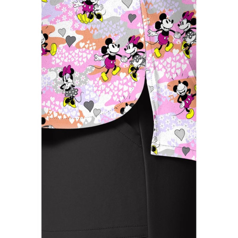 Filipina Quirúrgica Disney Tf797 Mickey Minnie Mouse Mujer #mlpos_15 | Color: MKXI - Friend Frolic #color_mkxi_-_friend_frolic