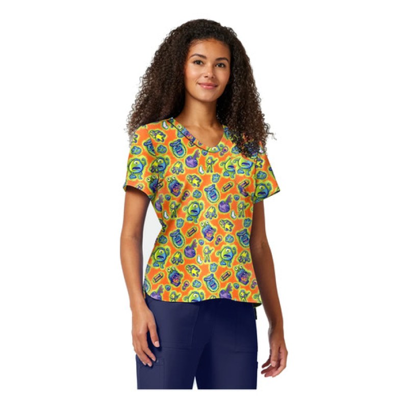 Filipina Quirúrgica Disney Tf797 Monsters Inc Mujer #mlpos_3 | Color: MCMP - Code 2319 #color_mcmp_-_code_2319