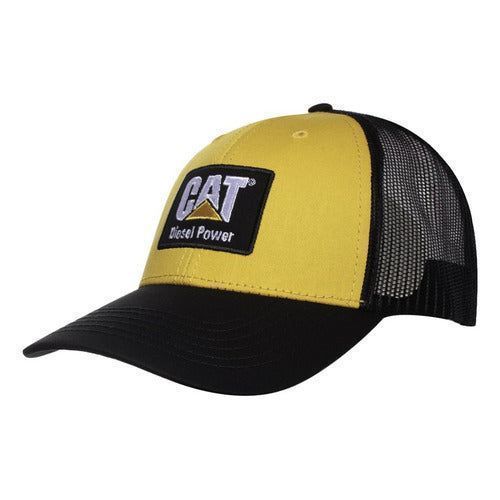 Gorra Cat Caterpillar Básica Beisbolera, Trucker O Plana - Garufa Jeans