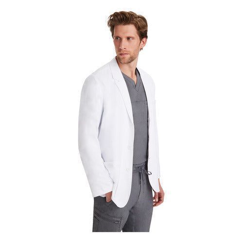 Healing Hands 5150 Saco Médico Bata Corta Clínica Hombre - Garufa Jeans