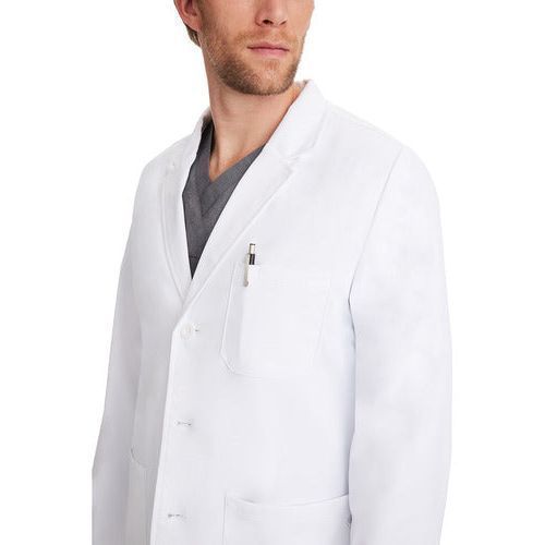 Healing Hands 5150 Saco Médico Bata Corta Clínica Hombre - Garufa Jeans