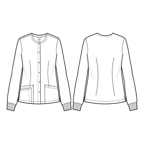 Healing Hands 5500 Chamarra Médica Clínica Quirúrgica Mujer - Garufa Jeans