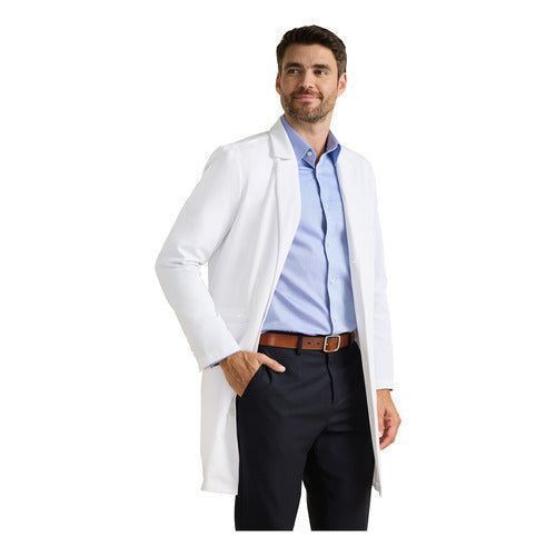 Healing Hands Hh401 Bata Médica Consulta Clínica Hombre - Garufa Jeans
