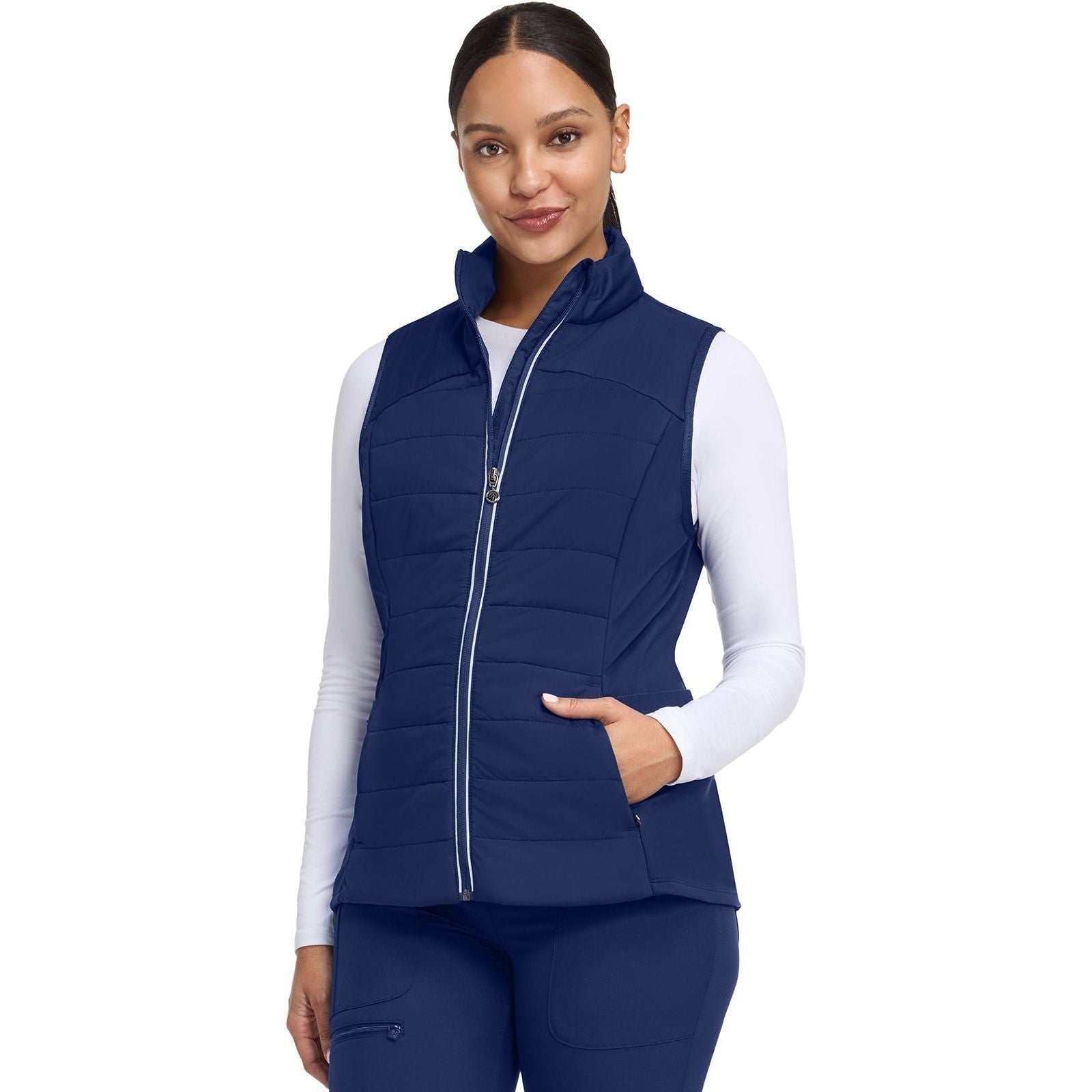 Healing Hands Hh500f Chaleco Médico Clínico Repelente Mujer - Garufa Jeans