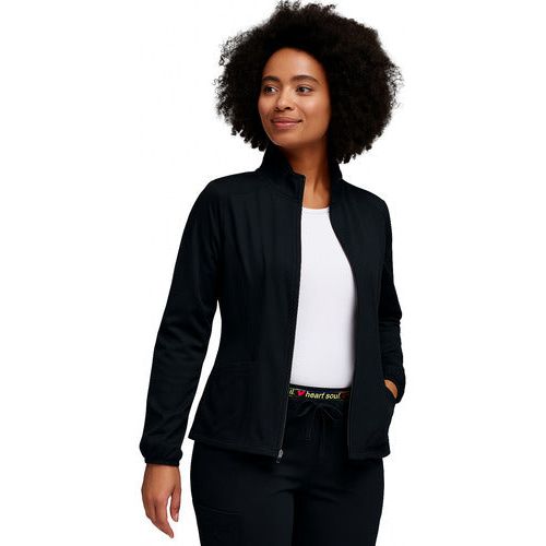 Heartsoul 20310 Chamarra Quirúrgica Médica Clínica Mujer - Garufa Jeans