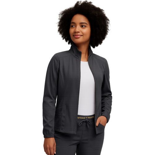 Heartsoul 20310 Chamarra Quirúrgica Médica Clínica Mujer - Garufa Jeans