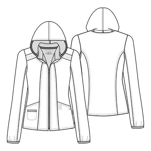 Heartsoul 20310 Chamarra Quirúrgica Médica Clínica Mujer - Garufa Jeans