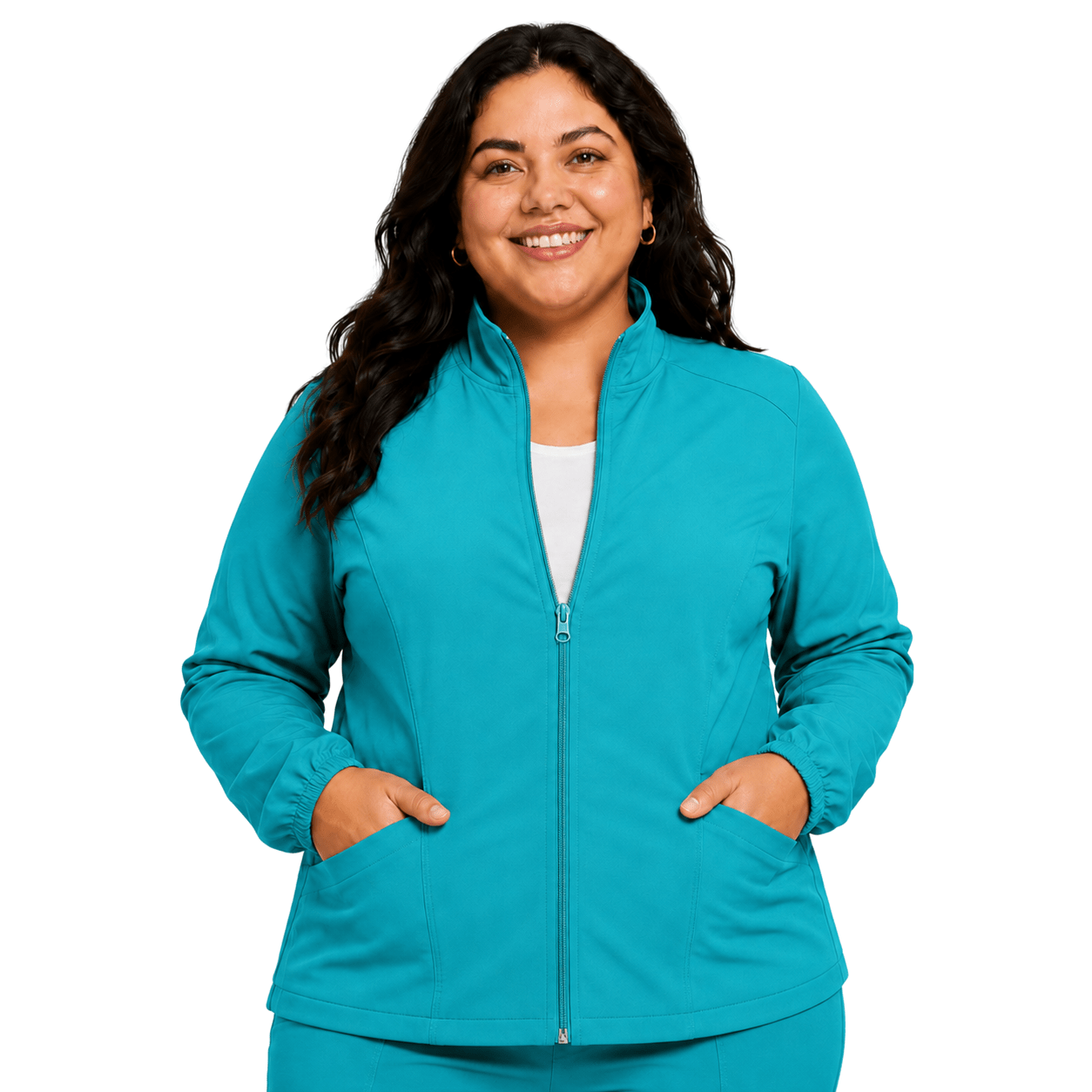 Heartsoul 20310 Chamarra Quirúrgica Médica Mujer Talla Extra - Garufa Jeans