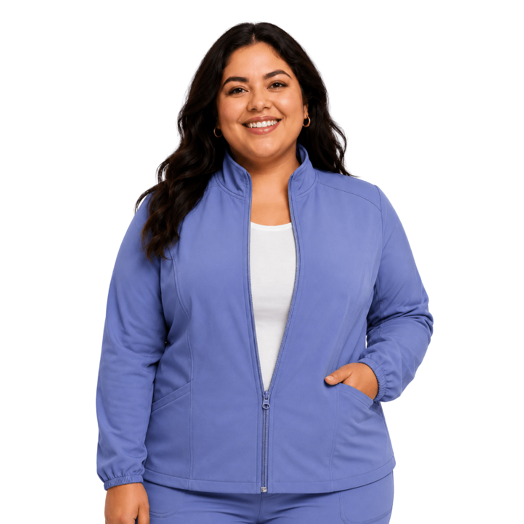 Heartsoul 20310 Chamarra Quirúrgica Médica Mujer Talla Extra - Garufa Jeans