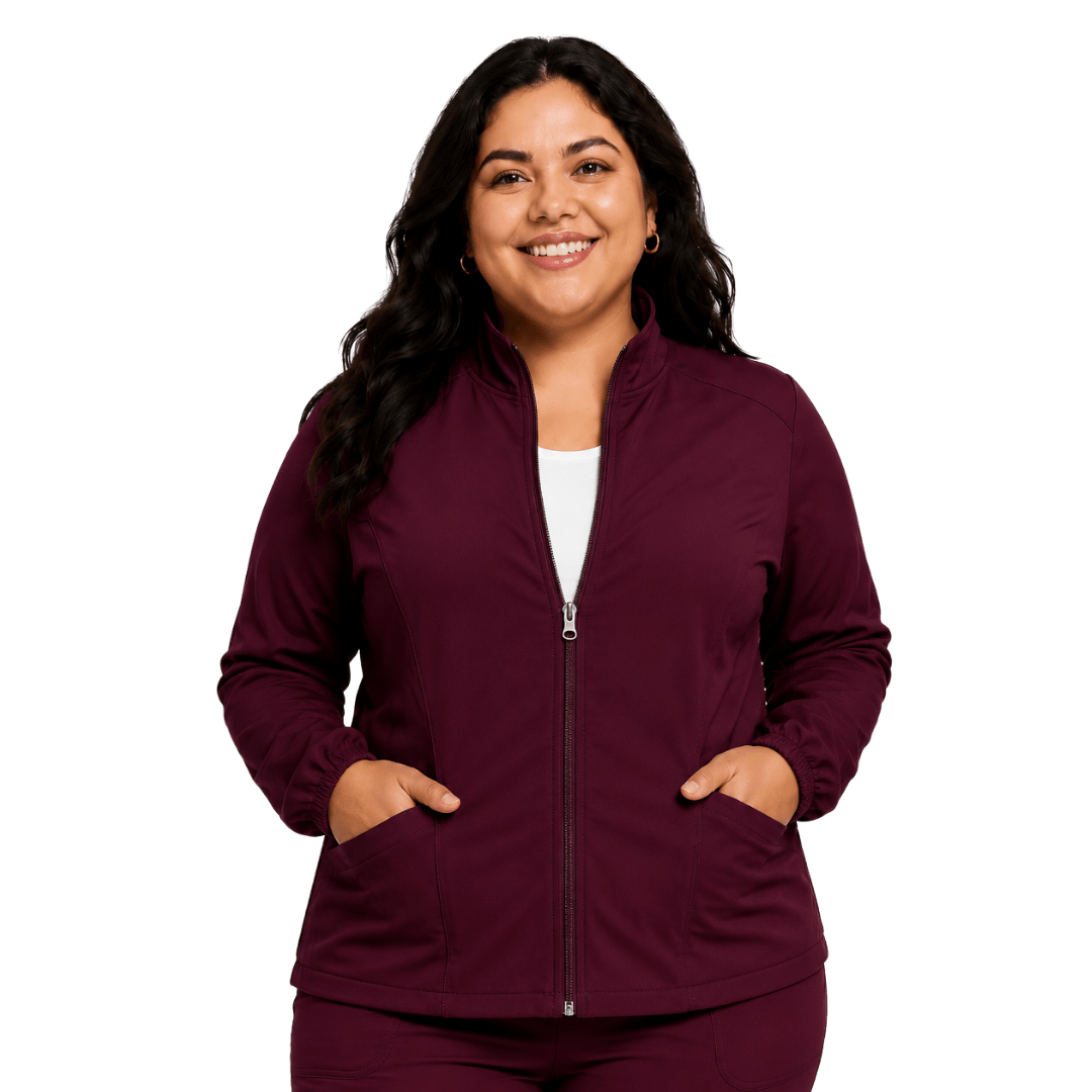 Heartsoul 20310 Chamarra Quirúrgica Médica Mujer Talla Extra - Garufa Jeans
