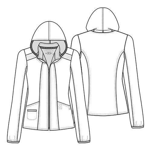 Heartsoul 20310 Chamarra Quirúrgica Médica Mujer Talla Extra - Garufa Jeans