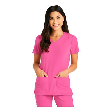 Heartsoul 20710 Filipina Quirúrgica Clínica Mujer Stretch #mlpos_1 | Color: PNKH - Pink party #color_pnkh_-_pink_party #sku_20710pnkhl #sku_20710pnkhm #sku_20710pnkhs #sku_20710pnkhxl #sku_20710pnkhxs