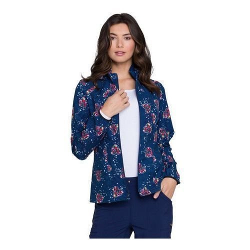 Heartsoul Hs301 Chamarra Médica Clínica Estampada Mujer - Garufa Jeans