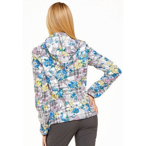 Heartsoul Hs301 Chamarra Médica Clínica Estampada Mujer - Garufa Jeans