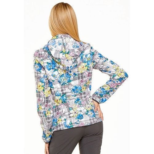 Heartsoul Hs301 Chamarra Médica Clínica Estampada Mujer - Garufa Jeans