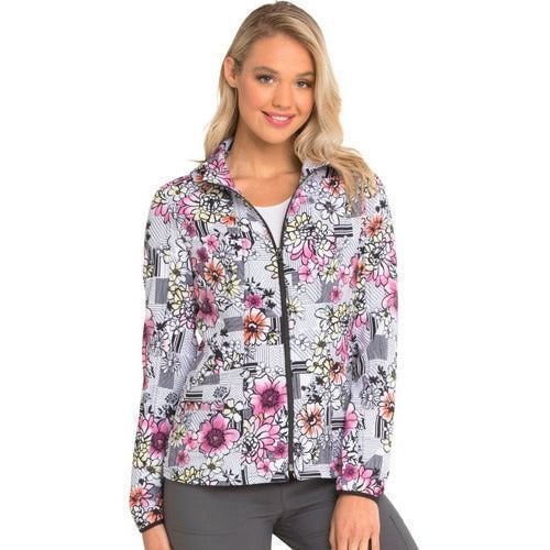 Heartsoul Hs301 Chamarra Médica Clínica Estampada Mujer - Garufa Jeans