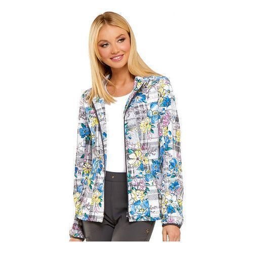 Heartsoul Hs301 Chamarra Médica Clínica Estampada Mujer - Garufa Jeans