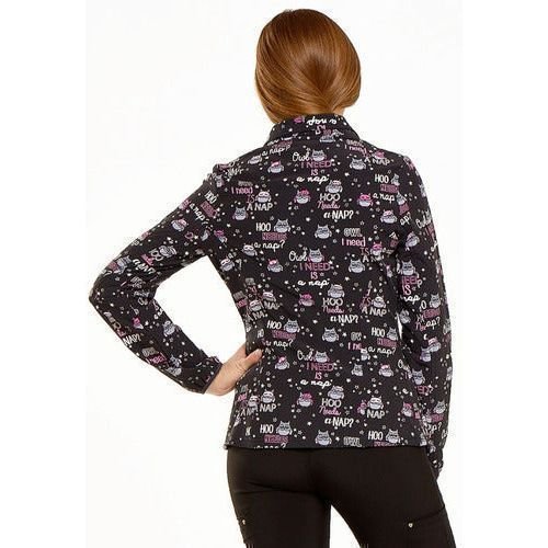 Heartsoul Hs301 Chamarra Médica Clínica Estampada Mujer - Garufa Jeans