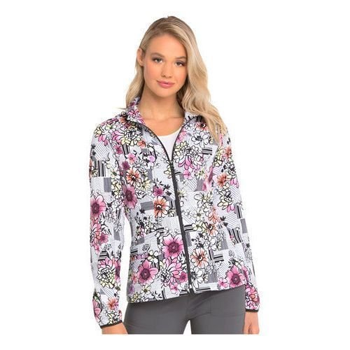 Heartsoul Hs301 Chamarra Médica Clínica Estampada Mujer - Garufa Jeans