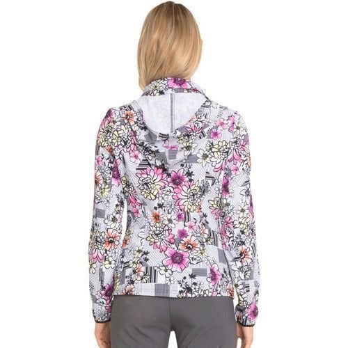 Heartsoul Hs301 Chamarra Médica Clínica Estampada Mujer - Garufa Jeans