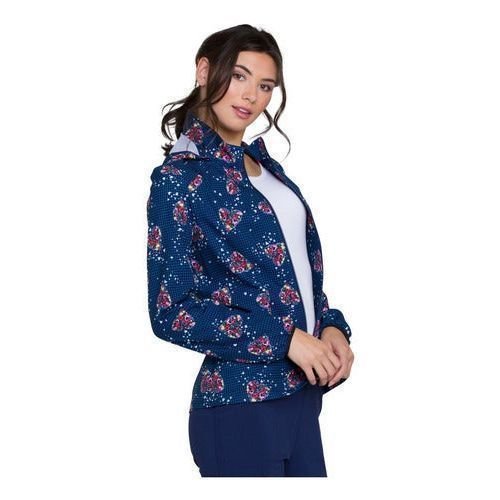 Heartsoul Hs301 Chamarra Médica Clínica Estampada Mujer - Garufa Jeans