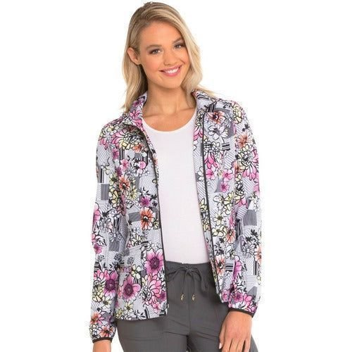 Heartsoul Hs301 Chamarra Médica Clínica Estampada Mujer - Garufa Jeans