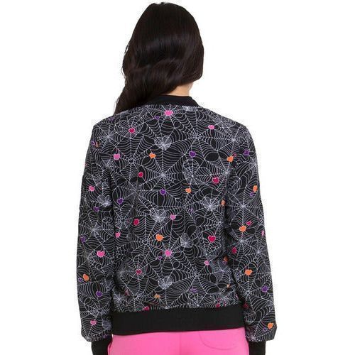 Heartsoul Hs311 Chamarra Médica Clínica Estampada Mujer - Garufa Jeans